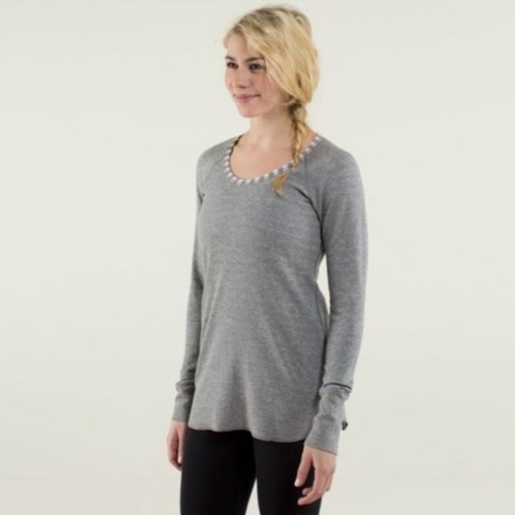 lululemon athletica Tops - Lululemon Open Your Heart Long Sleeve
